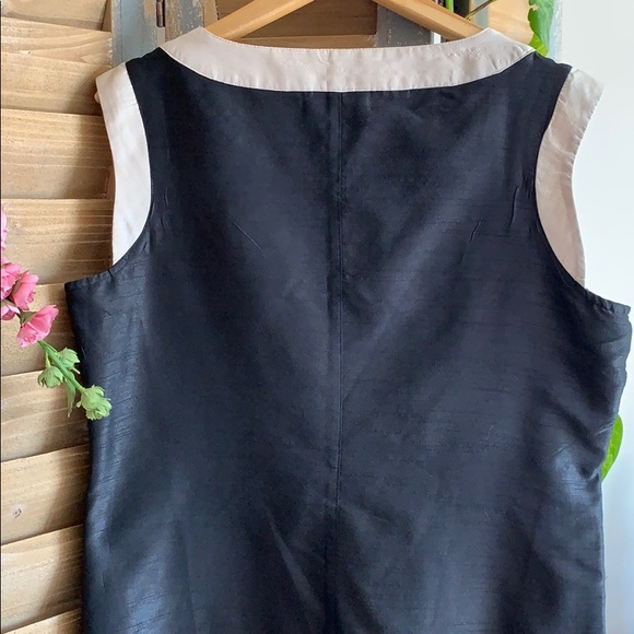 Privee Black and cream trim shift dress🦋 - Picture 3 of 7